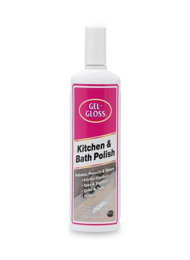 تي آر ملمع شمع كريمي للمطابخ والحمامات من تي آر إندستريز، جل-جلوس، 8 أونصات سائلة -GG-8 - Image 1